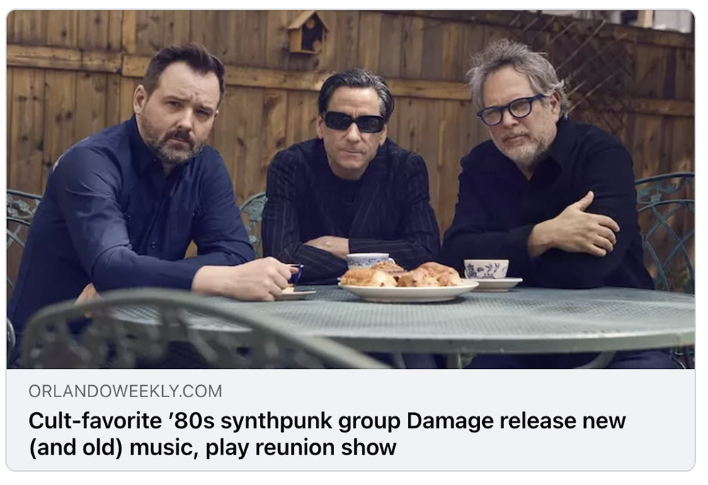 Damage featured in Orlando Weekly - 2025